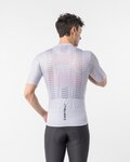 CASTELLI dres kratkih rukava - GIRO109 MILAN - srebrna
