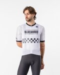 CASTELLI dres kratkih rukava - GIRO109 BLOCKHAUS - bijela