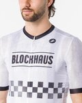CASTELLI dres kratkih rukava - GIRO109 BLOCKHAUS - bijela