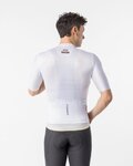 CASTELLI dres kratkih rukava - GIRO109 ESPRESSO 2 - bijela