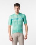 CASTELLI dres kratkih rukava - GIRO109 CIMA COPPI - zelena
