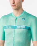 CASTELLI dres kratkih rukava - GIRO109 CIMA COPPI - zelena