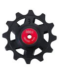 BBB koloturnice za mjenjač - ROLLERBOY CERAMIC 12T SR - crvena/crna