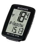 SIGMA SPORT tahometar - BC 7.16 ATS TOPLINE 016 - crna