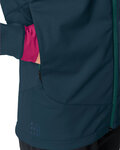 VAUDE jakna otporna na vjetar - QIMSA SOFTSHELL - plava