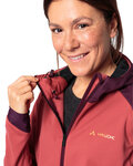 VAUDE jakna otporna na vjetar - QIMSA SOFTSHELL - crvena