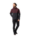 VAUDE jakna otporna na vjetar - QIMSA SOFTSHELL - bodro/crna