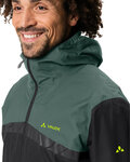 VAUDE vodootporna jakna - ALL YEAR MOAB 3in1 - crna/zelena