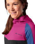 VAUDE dres dugih rukava zimski - QUIMSA LS - ružičasta/crna/plava