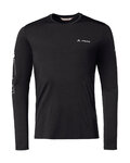 VAUDE majica dugih rukava - MONVISO MERINO - crna