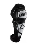 LEATT štitinici za koljena -  KNEE & SHIN GUARD 3.0 EXT - crna/bijela