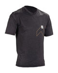 LEATT dres kratkih rukava - MTB TRAIL 1.0 X-FLOW - crna