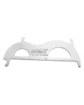 SUPER B instrument za mjerenje - CHAIN CHECKER/HOOK TB-3326 - srebrna