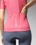 ALÉ dres kratkih rukava - PRAGMA COLOR BLOCK - ružičasta