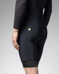 ALÉ kratke hlače s tregerima - PRAGMA WINTER 2.0 - crna