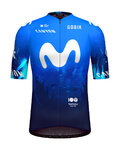 GOBIK dres kratkih rukava - ODYSSEY MOVISTAR TEAM 2024 - plava/bijela