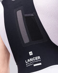 GOBIK kratke hlače s tregerima - LANCER NETCOMPANY INEOS DIAMOND 26 - bijela