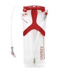 OSPREY mijeh za vodu - HYDRAULICS LT 2.5L RESERVOIR II - transparentna/crvena