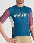 SPORTFUL dres kratkih rukava - SUPERGIARA LOGO - plava/bodro