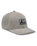 FOX kapa - NON STOP TECH FLEXFIT - siva
