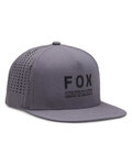 FOX kapa - NON STOP TECH SNAPBACK - siva