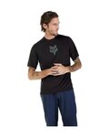 FOX dres kratkih rukava - RANGER HEAD - crna