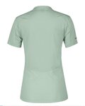 SCOTT dres kratkih rukava - TRAIL FLOW ZIP SS W - svjetlozelena