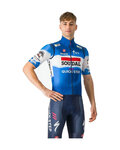 CASTELLI prsluk - SOUDAL QUICK-STEP 2024 PRO LIGHT WIND - plava/bijela/crvena