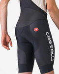 CASTELLI kratke hlače s tregerima - COMPETIZIONE 2 KIT - crna