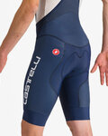 CASTELLI kratke hlače s tregerima - COMPETIZIONE 2 KIT - plava
