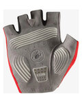 CASTELLI rukavice s kratkim prstima - ESPRESSO - crvena