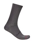CASTELLI čarape klasične - ESPRESSO 18 - siva