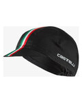 CASTELLI kapa - ITALIA CAP - crna