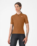 CASTELLI dres kratkih rukava - LIBERA 2 - smeđa