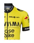 AGU dres kratkih rukava - REPLICA VISMA | LEASE A BIKE W 2024 - žuta/crna