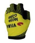 RAPIDGEAR rukavice s kratkim prstima - VISMA TDF25 REPLICA GLOVES - žuta/crna