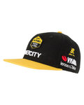 RAPIDGEAR kapa - VISMA PODIUM FLAT CAP 2025 - crna/žuta