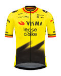 RAPIDGEAR dres kratkih rukava - REPLICA VISMA 2026 FORMER BELGIAN CHAMPION - žuta/crna