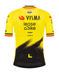 RAPIDGEAR dres kratkih rukava - REPLICA VISMA 2026 FORMER BELGIAN CHAMPION - žuta/crna