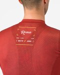 CASTELLI dres kratkih rukava - #GIRO107 ROMA - crvena