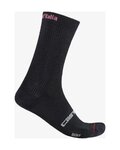 CASTELLI čarape klasične - GIRO D'ITALIA 18 - crna