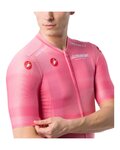 CASTELLI dres kratkih rukava - GIRO109 COMPETIZIONE 4 - ružičasta