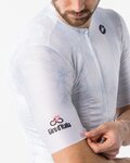 CASTELLI dres kratkih rukava - GIRO109 TROFEO - bijela