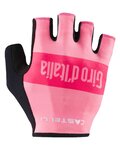 CASTELLI rukavice s kratkim prstima - GIRO 3 - ružičasta