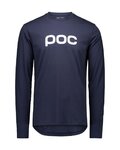 POC majica dugih rukava - TEE LS - plava