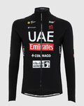 PISSEI izolirana jakna - UAE TEAM EMIRATES 2024 - crna