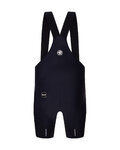 SANTINI kratke hlače s tregerima - TOUR DE FRANCE - BIB SHORTS - crna