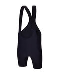 SANTINI kratke hlače s tregerima - TOUR DE FRANCE - BIB SHORTS - crna