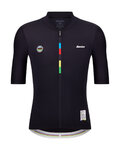 SANTINI dres kratkih rukava - UCI WORLD CHAMPION - crna