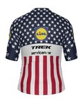 SANTINI dres kratkih rukava - LIDL TREK 2026 NATIONAL CHAMPION US